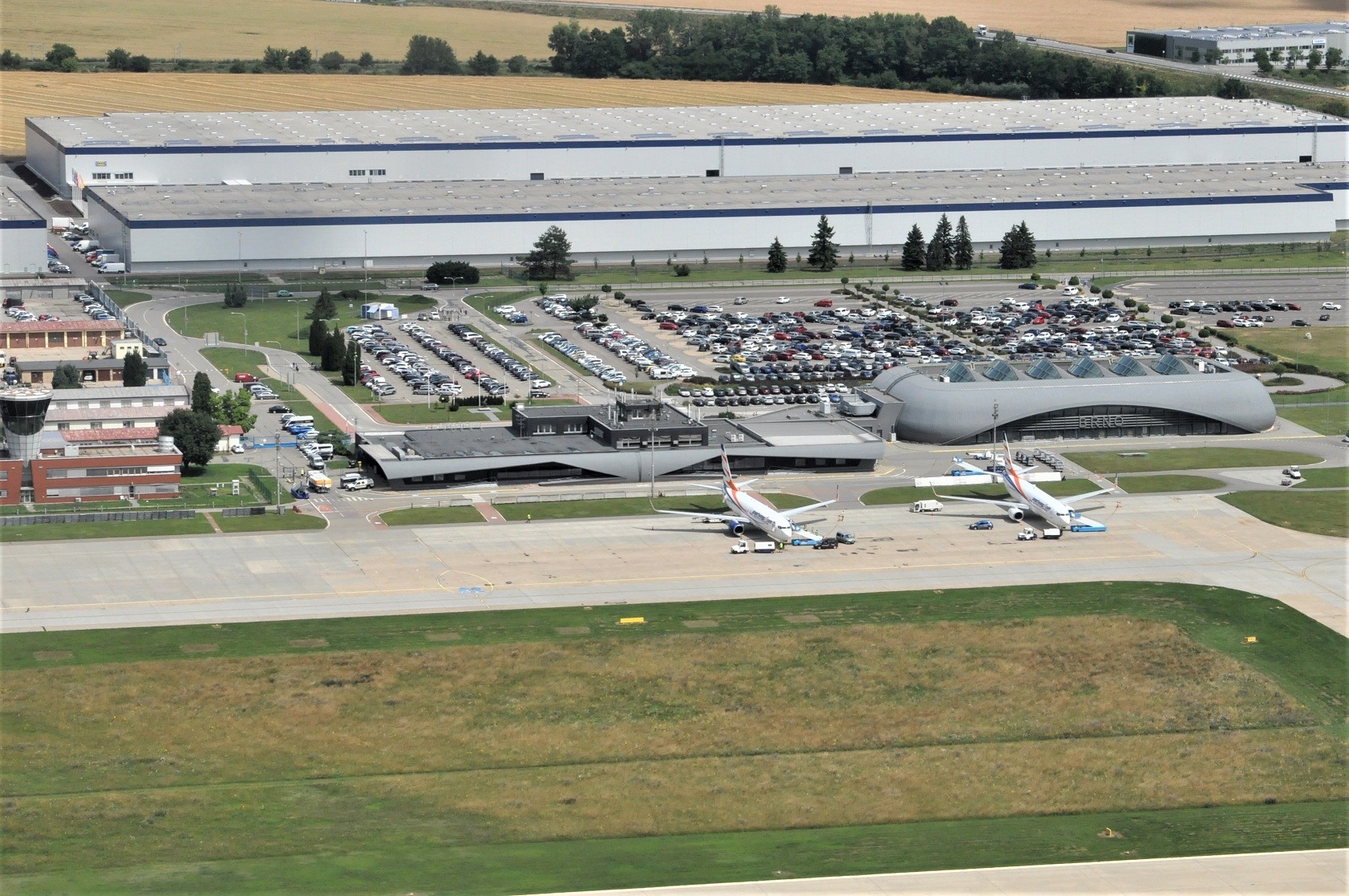 Letiště Brno. Zdroj: BRNO Airport