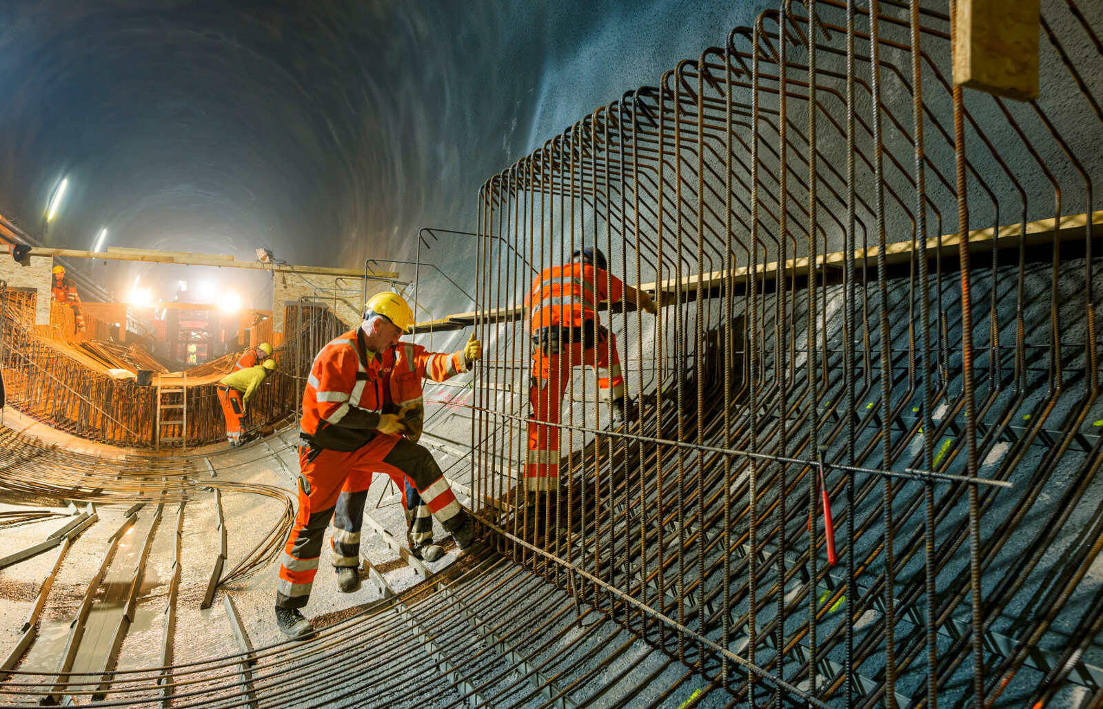 Budování úpatního tunelu Semmering. Foto: ÖBB Infrastruktur
