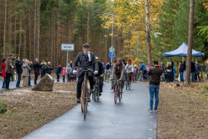 Otevření cyklostezky z Nového Boru do Radvance. Foto: Město Nový Bor