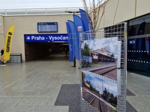 Dokončená rekonstrukce nádraží Praha - Vysočany a trati do Mstětic. Foto: Zdopravy.cz, Jan Nevyhoštěný