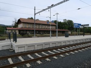 Stanice Louka u Litvínova. Foto: Zdopravy.cz