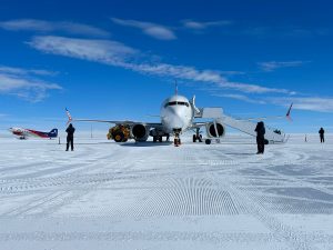 Smartwings přistály po osmé na Antarktidě. Foto: Smartwings