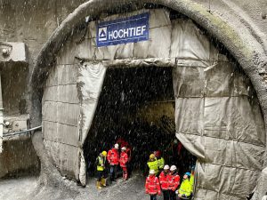 Tunel mezi stanicemi Pankrác a Olbrachtova.
Foto: Zdopravy.cz / Vojtěch Očadlý