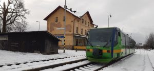 Jednotka RegioSprinter společnosti Die Länderbahn, nádraží Kralovice. Autor: Petr Tolman