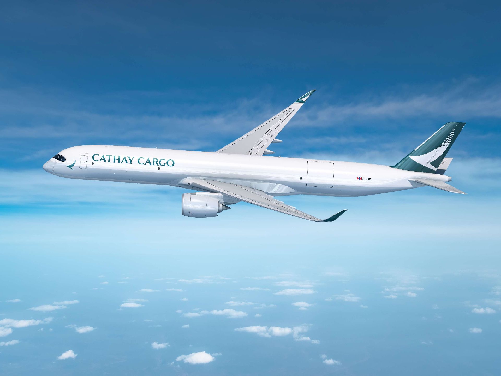 Airbus A350F pro Cathay Cargo. Foto: Airbus
