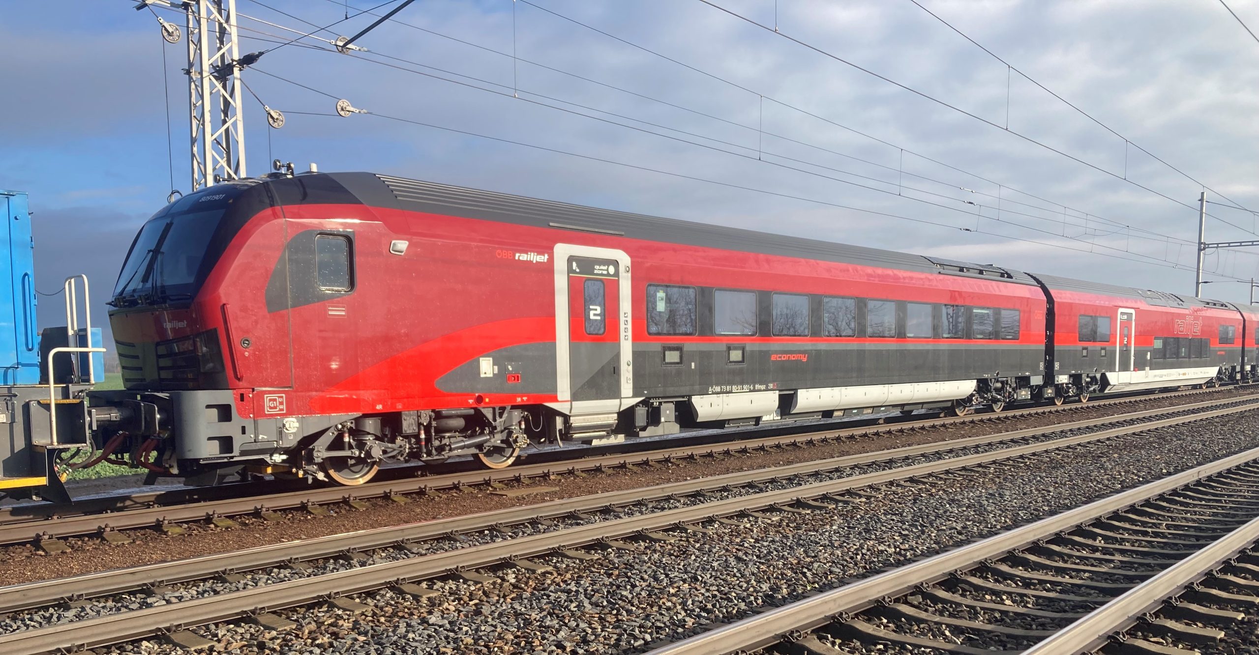 Nová generace Railjetu dorazila do Česka. Foto: VUZ