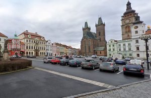 Stávající podoba Velkého náměstí v Hradci Králové. Foto: Google Street View
