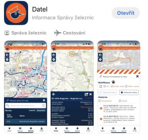 Mobilní aplikace Datel.