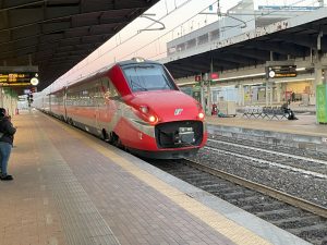 Jednotka ETR 700 z Benátek do Verony. Foto: Jan Sůra / Zdopravy.cz