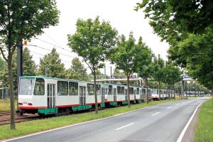 Tramvaj T6A2 v Magdeburku. Foto: MVB