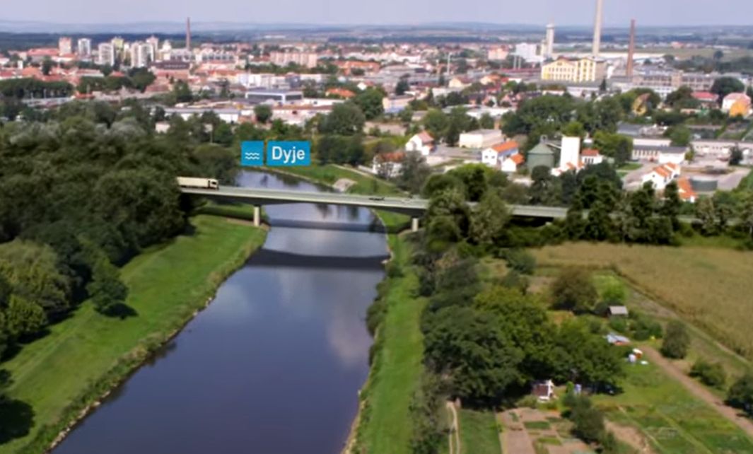 Vizualizace obchvatu Břeclavi. Foto: ŘSD