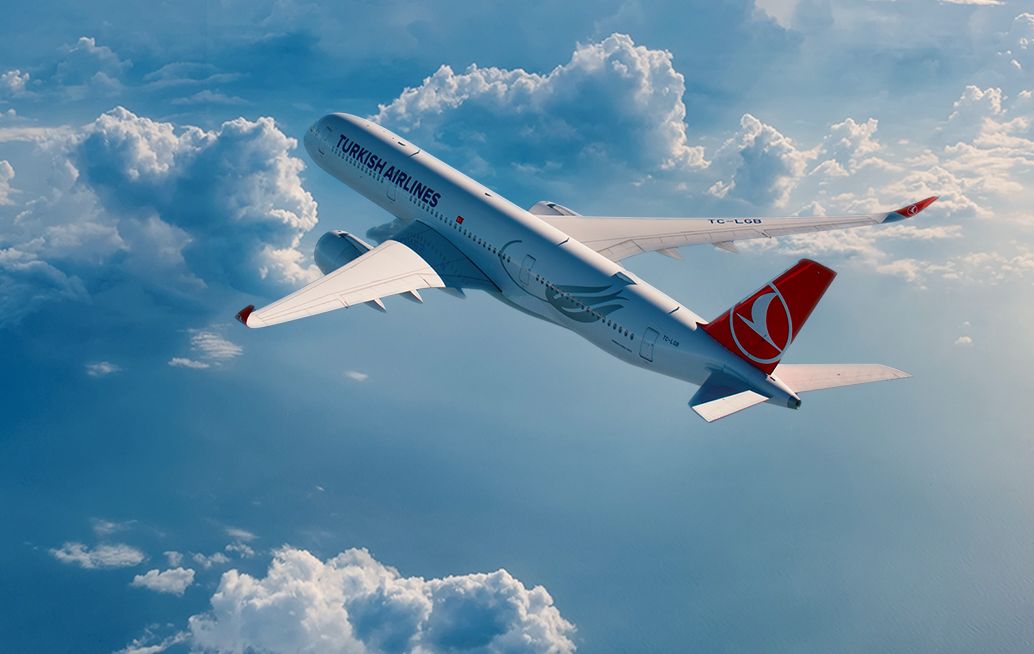 Airbus A350-900 v barvách Turkish Airlines. Foto: Turkish Airlines