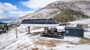 Nová lanovka v řeckém lyžařském středisku Kalavryta. Foto: Leitner