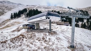 Nová lanovka v řeckém lyžařském středisku Kalavryta. Foto: Leitner