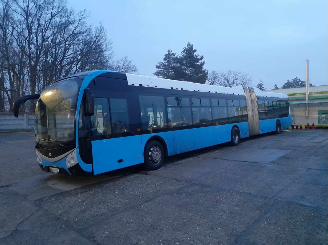 Autobus SOR NS 18 Electric v kladenské MHD. Foto: Arriva