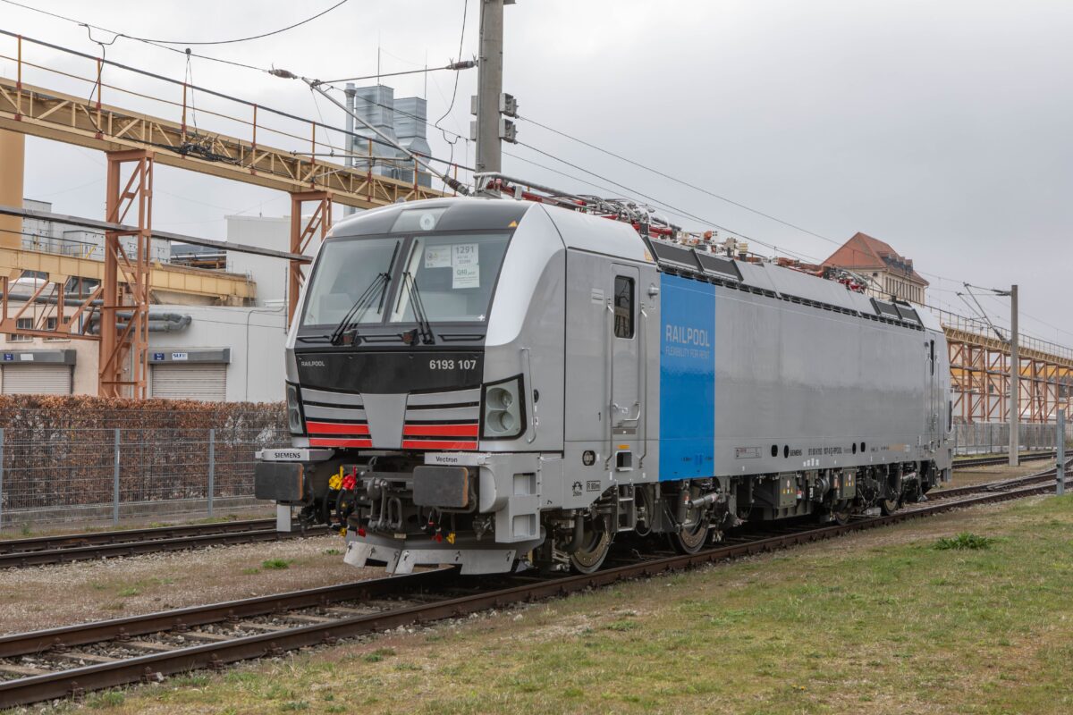 Siemens Vectron pro Railpool. Foto: Railpool