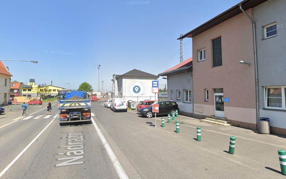 Nádražní ulice v Mělníku. Foto: Google Street View