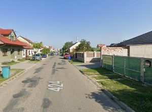 Silnice II/424 v Moravské Nové Vsi. Foto: Google Street View
