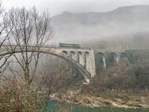 Most přes Soči v Solkanu. Foto: Jan Sůra / Zdopravy.cz