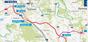Trasa přivaděče Žernov - Zelený háj k budoucí novostavbě silnice I/35. Foto: ŘSD