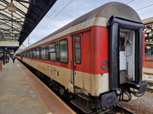 První noční vlak European Sleeper dorazil z Bruselu do Prahy. Foto: Zdopravy.cz, Jan Nevyhoštěný