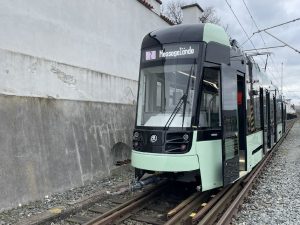 První tramvaj Škoda 46T pro Frankfurt nad Odrou. Foto: Jan Sůra / Zdopravy.cz