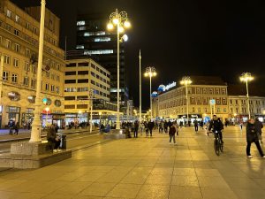 Hlavní náměstí v Záhřebu. Foto: David Ryšánek