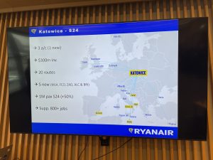 Ryanair představil novinky v Katovicích.
Foto: Zdopravy.cz / Vojtěch Očadlý