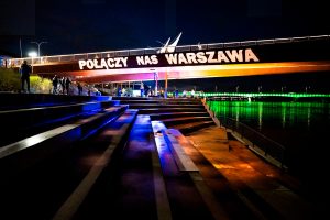 Nová lávka přes Vislu ve Varšavě. Foto: E. Lach / Warszawa.pl