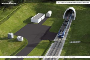 Nový nejdelší tunel v Polsku. Foto: PKP PLK