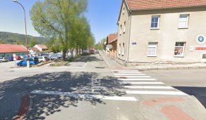 Hybešova ulice v Blansku. Foto: Google Street View