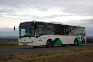 Nový autobus Iveco Crossway v barvách Z-Group bus pro provoz na Kroměřížsku. Foto: Z-Group bus