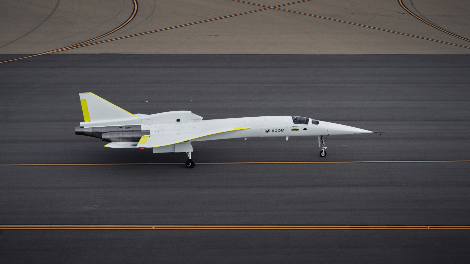 První let letadla XB-1. Foto: Boom