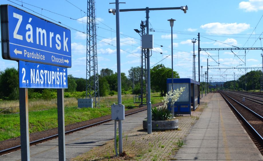 Stanice Zámrsk. Foto: Správa železnic