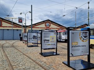 Výstava o výročí metra v muzeu MHD ve Střešovicích. Foto: Zdopravy.cz, Jan Nevyhoštěný