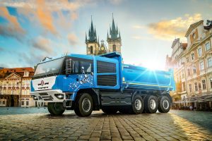 Tatra Force 3. generace s pohonným systémem využívajícím vodíkové palivové články. Zdroj: Tatra Trucks