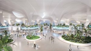Budoucí podoba Mezinárodního letiště Ál Maktúma. Zdroj: Government of Dubai Media Office