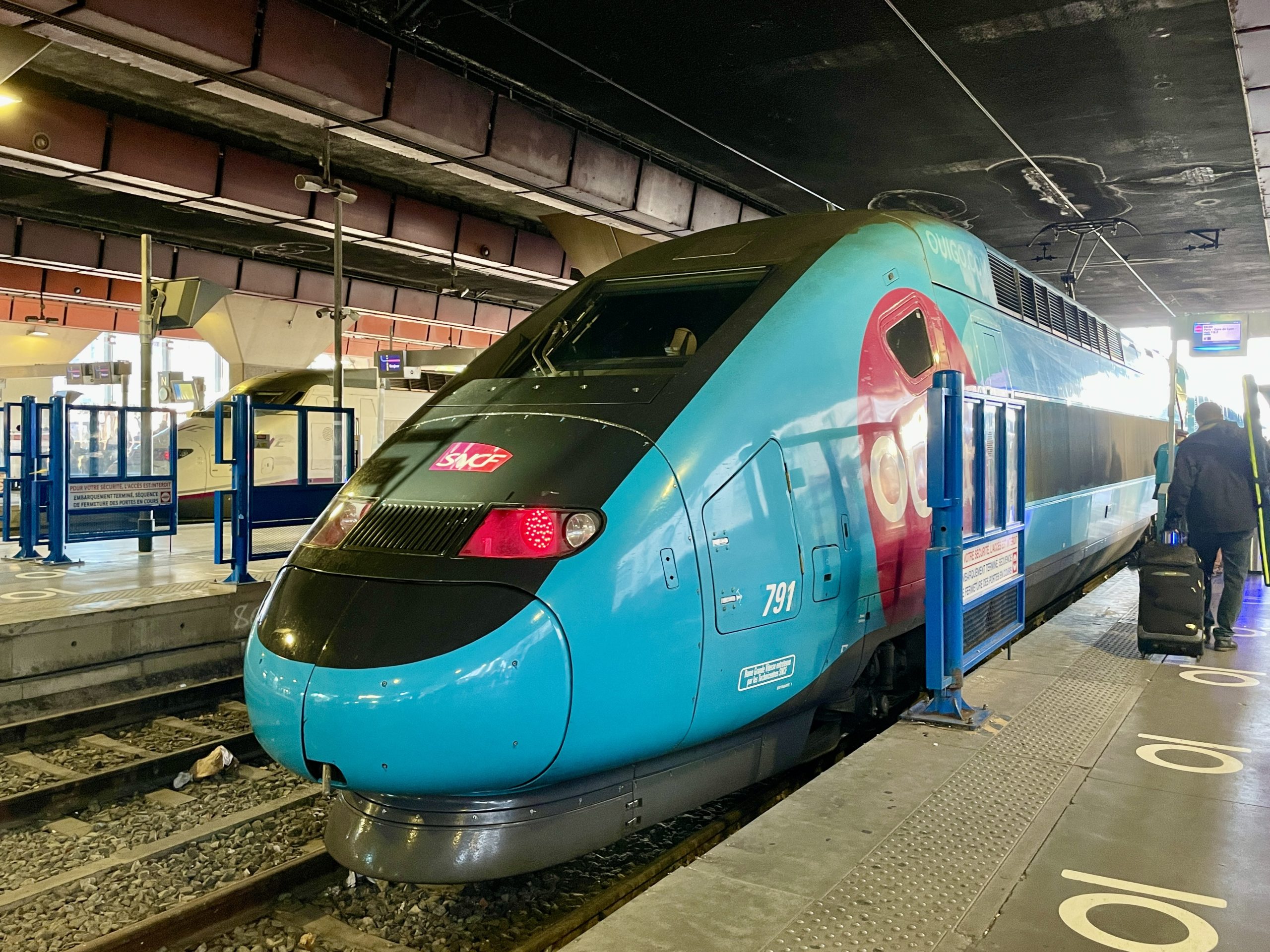 TGV Ouigo na nádraží v Marseille. Foto: Zdopravy.cz / Vojtěch Očadlý