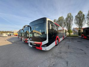 Nové autobusy MAN pro ČSAD MHD Kladno. Foto: Arriva