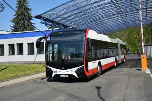 Nové autobusy SOR NS 18 v Ústí nad Labem. Foto: DPMÚL