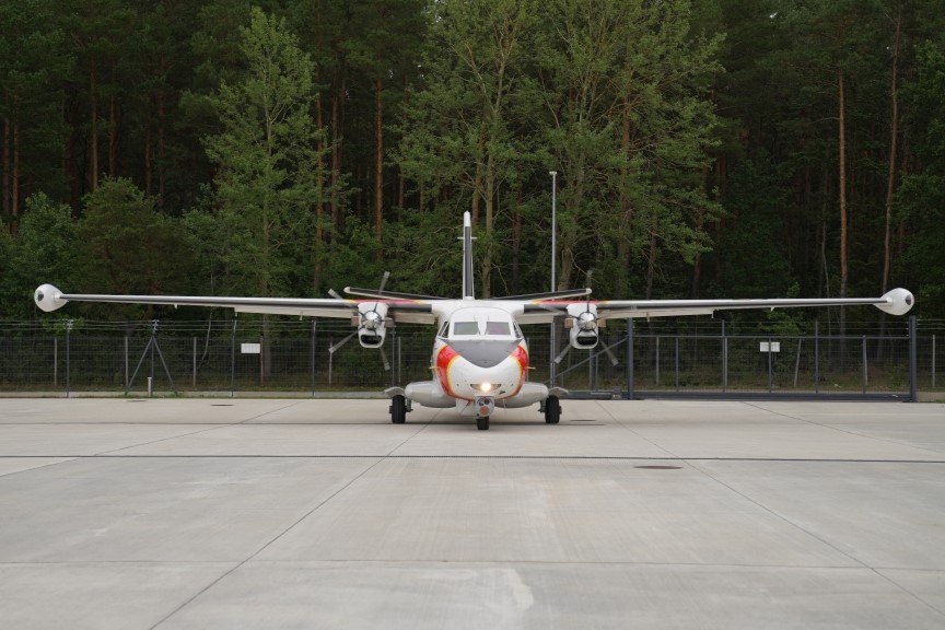 Turbolet L 410 UVP-E20 polské pohraniční stráže. Zdroj: Facebook.com - Straż Graniczna
