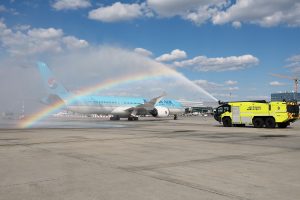 Letiště Praha a Korean Air oslavili kulaté výročí linky do Soulu. Zdroj: Letiště Praha