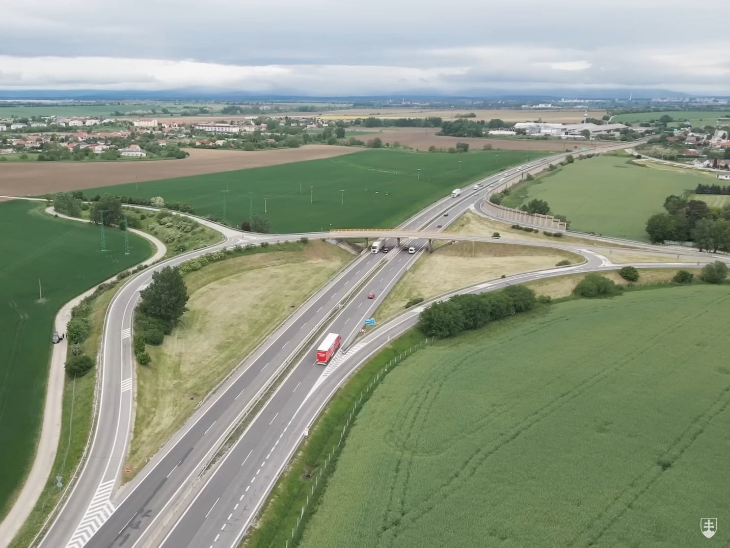 Slovenská rychlostní silnice R1. Zdroj: Ministerstvo dopravy SR