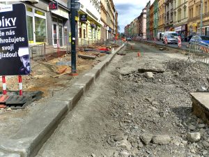Rekonstrukce Hartigovy ulice v Praze. Foto: TSK