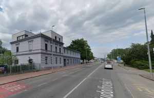 Rudolfovská třída, České Budějovice. Pramen: Google Street View