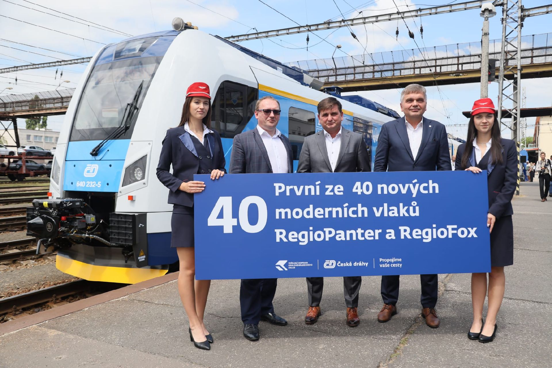 První RegioPanter nové generace pro Královéhradecký kraj. Foto: České dráhy