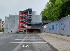 Nový parkovací dům v Příbrami. Foto: Příbram.eu