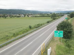 Slovenská rychlostní silnice R6. Zdroj: Ministerstvo dopravy SR