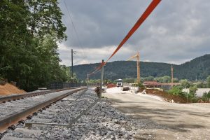 Rekonstrukce Branického mostu. Foto: Správa železnic