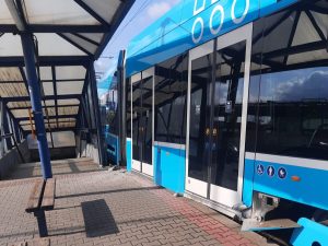 Srážka tramvají v Ostravě.
Zdroj: Kde stojí švestky - Ostrava a okolí